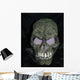 Smoking Skull Wall Mural