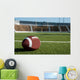 American Football on Field Wall Mural