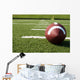 Closeup American Football Field