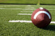Closeup American Football Field
