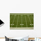 Empty American Football Field Wall Mural