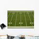 Empty American Football Field Wall Mural