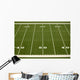 Empty American Football Field Wall Mural