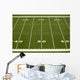 Empty American Football Field Wall Mural