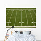 Empty American Football Field Wall Mural