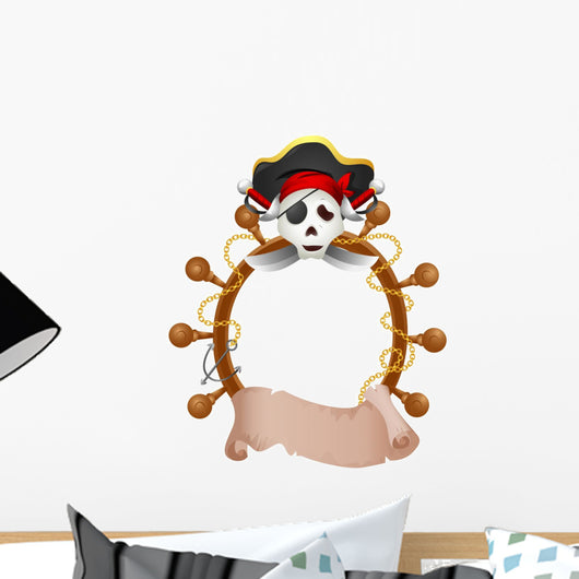 Pirate Frame Wall Decal