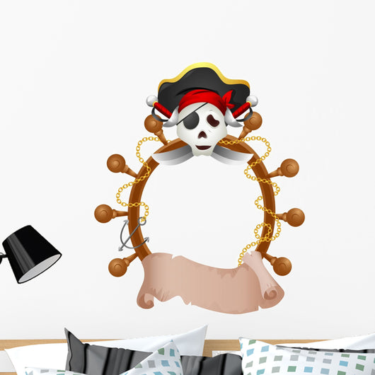 Pirate Frame Wall Decal