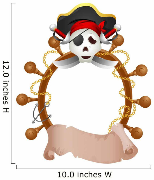 Pirate Frame Wall Decal