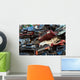 Pile Used Cars Wall Decal