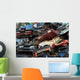 Pile Used Cars Wall Decal