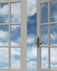 Cloudy Sky Window Wall Mural