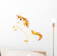 Rearing up Unicorn Wall Decal