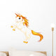 Rearing up Unicorn Wall Decal