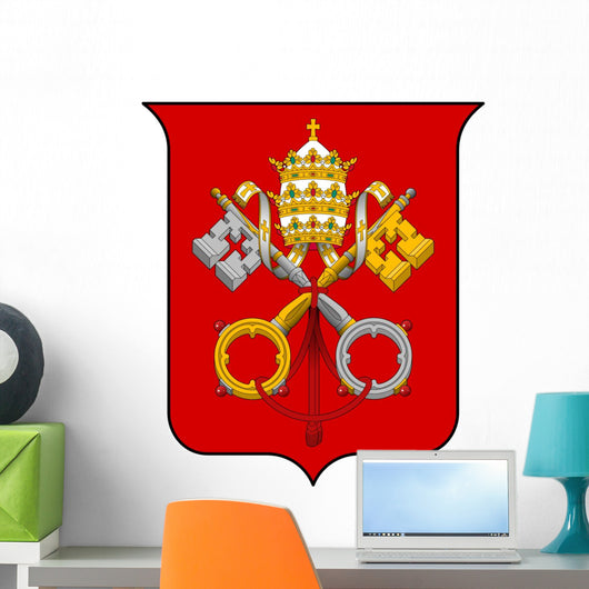 Vatican City Coat Arms Wall Mural