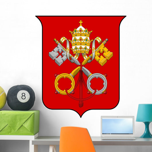 Vatican City Coat Arms Wall Mural