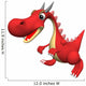 Red Dragon Wall Decal
