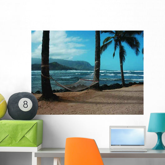 Strung Hammock Wall Decal