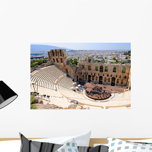 The Odeon of Herodes Atticus - theatre in Athens, Greece Wall Mural