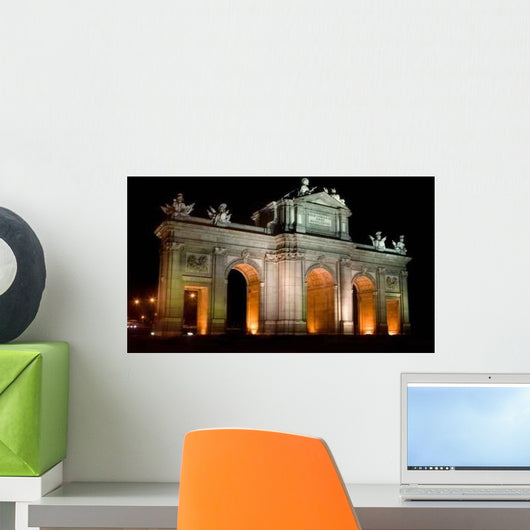 Puerta Alcala Madrid Spain Wall Decal