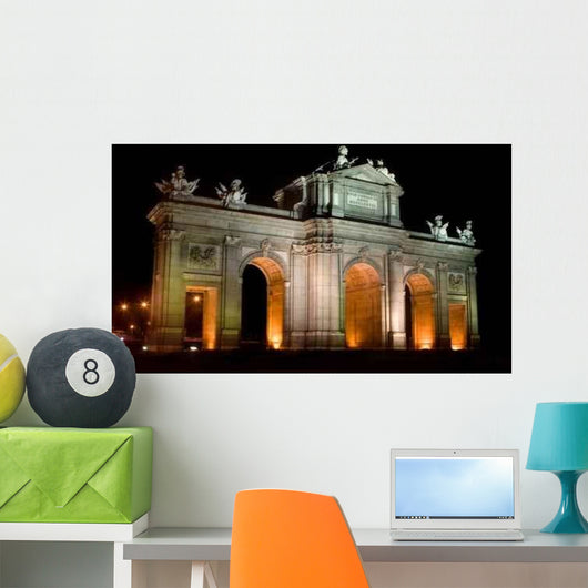 Puerta Alcala Madrid Spain Wall Decal