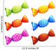Colorful Candies Wall Decal Sticker Set