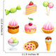 Vector sweets Wall Decal