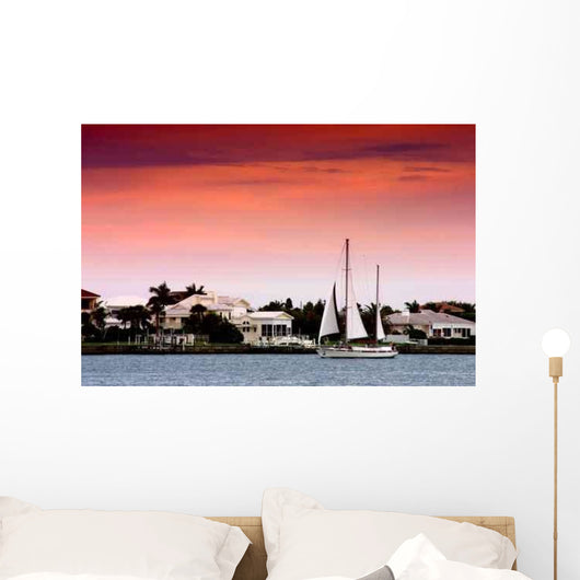 Late Day Sail Wall Decal