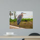 Blue Heron Rest Wall Mural