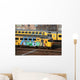 grafitti train Wall Mural