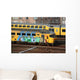 grafitti train Wall Mural