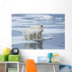 Polar Bear Yearling Cubs Wall Mural