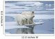 Polar Bear Yearling Cubs Wall Mural