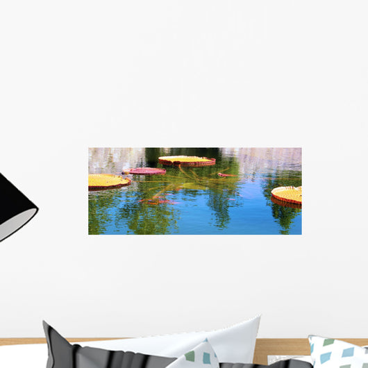 Floating Pads Wall Mural