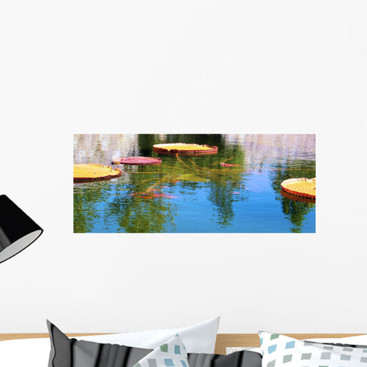 Floating Pads Wall Mural