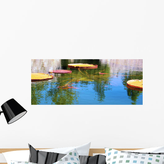 Floating Pads Wall Mural