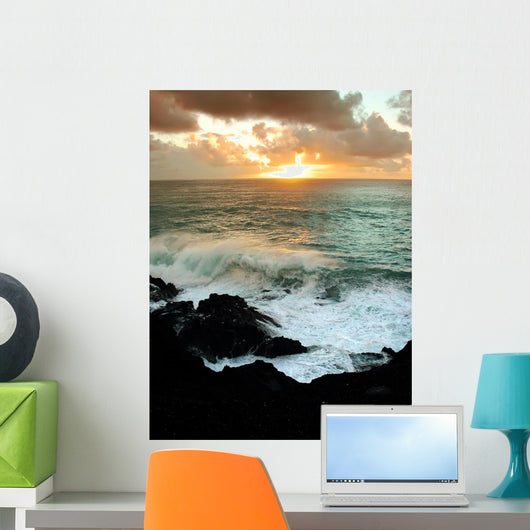 Halona Blowhole Wall Mural