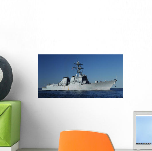 Naval Destroyer Wall Mural