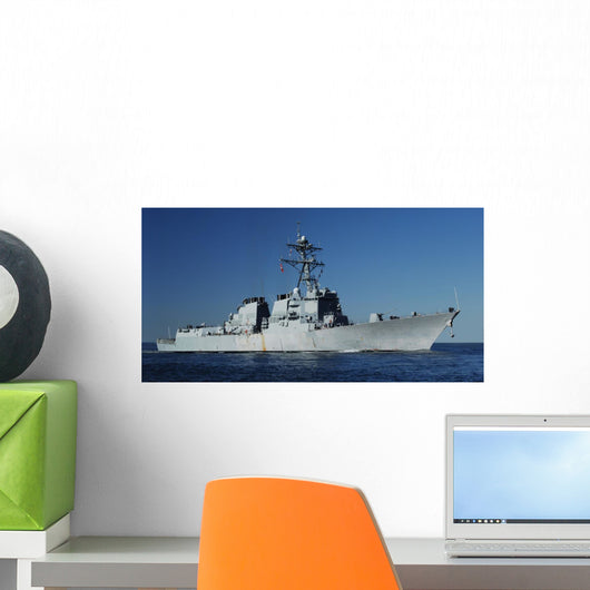 Naval Destroyer Wall Mural