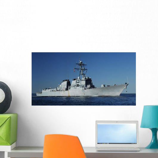 Naval Destroyer Wall Mural