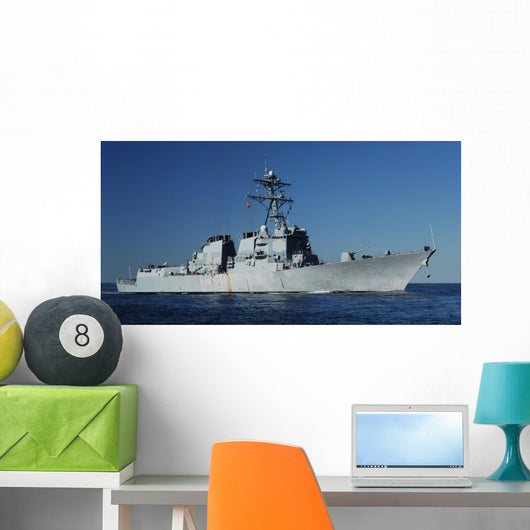 Naval Destroyer Wall Mural