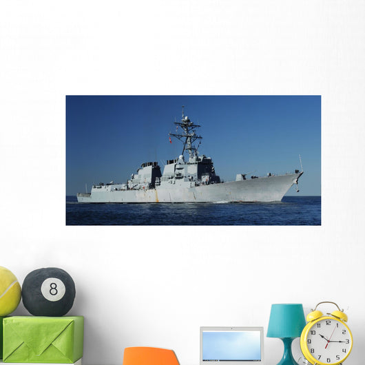 Naval Destroyer Wall Mural