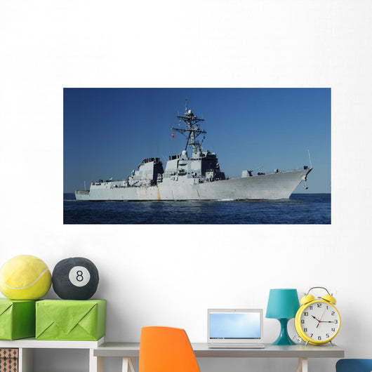 Naval Destroyer Wall Mural