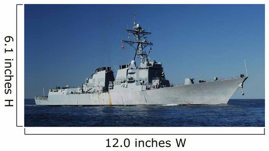 Naval Destroyer Wall Mural