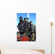 Close up of Steam Train Wall Mural