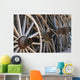 old wagon wheels Wall Mural