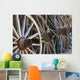 old wagon wheels Wall Mural