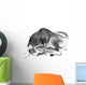 Prehistoric Cave Bull Wall Decal