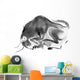 Prehistoric Cave Bull Wall Decal