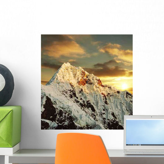 Beautiful Peak Alpamayo Wall Decal Design 3