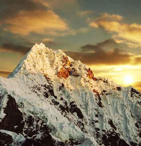 Beautiful Peak Alpamayo Wall Decal Design 3